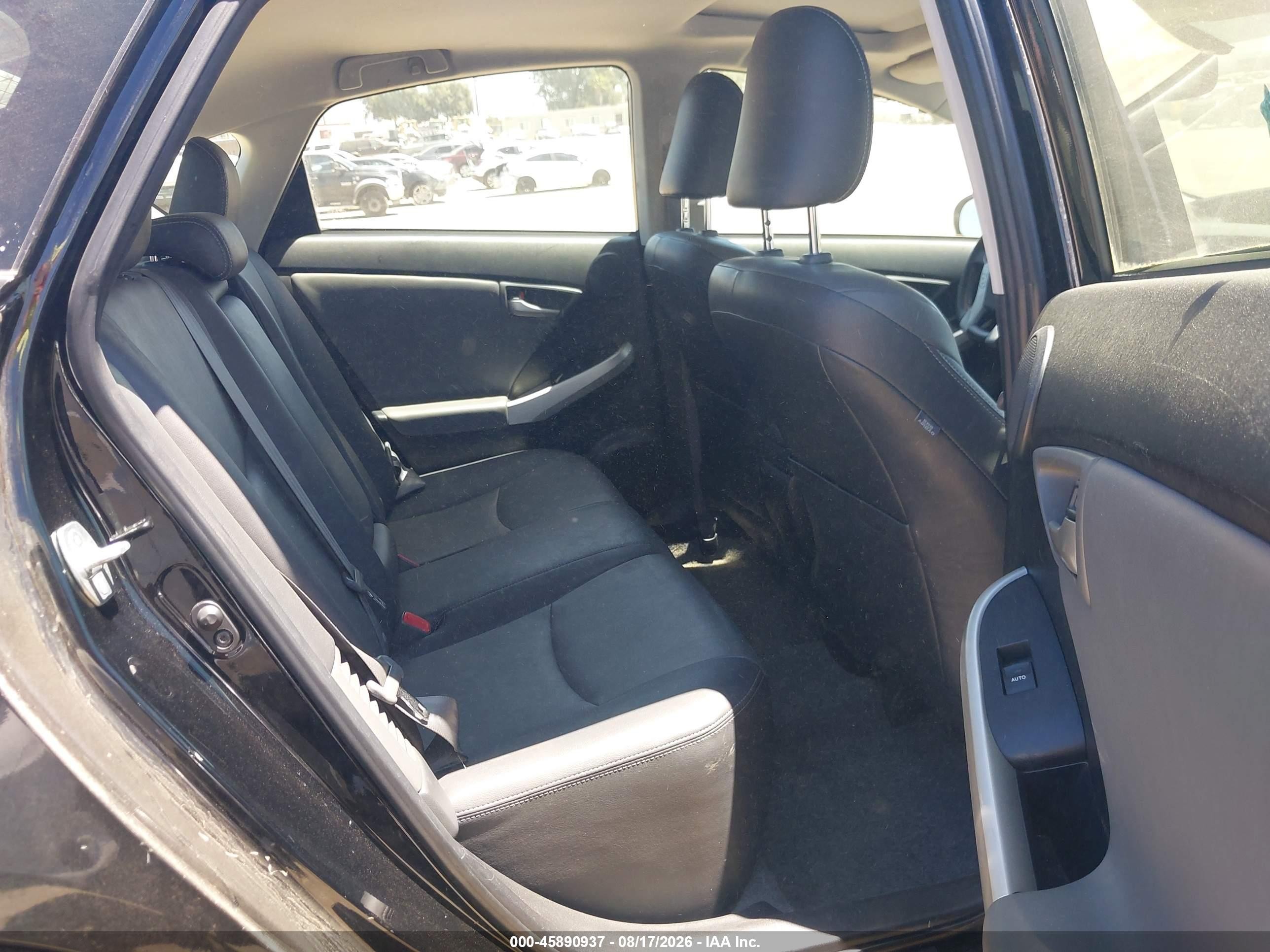 2015 Toyota Prius Four Черный vin: JTDKN3DU9F1996717