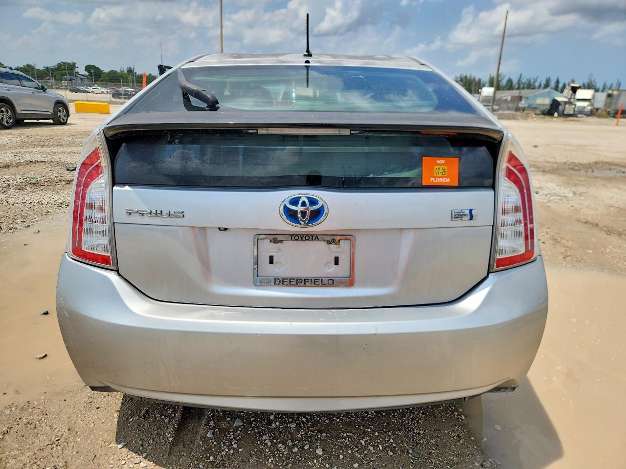 2015 Toyota Prius Two Silver vin: JTDKN3DU9F2003792
