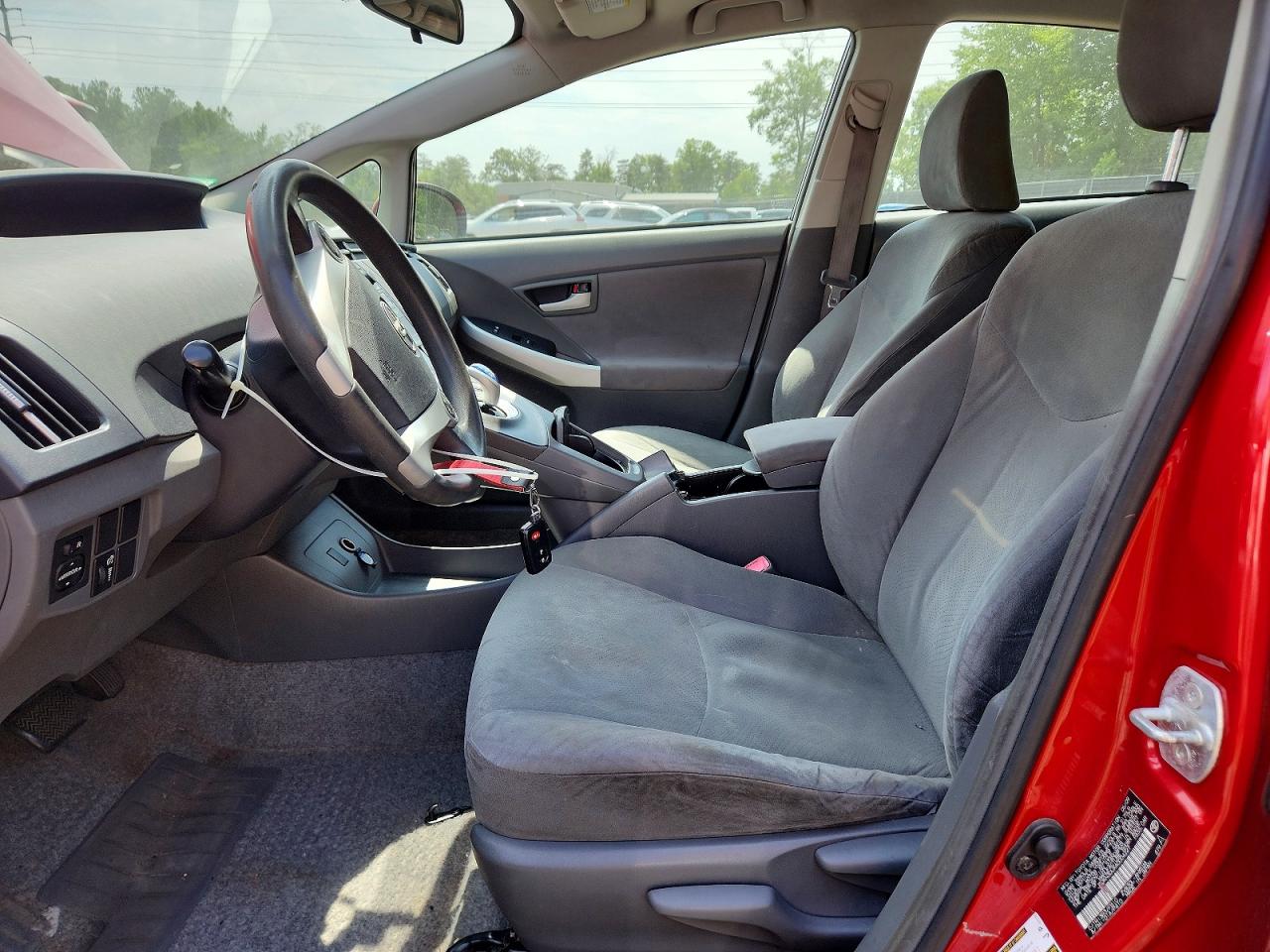 2010 Toyota Prius Ii Red vin: JTDKN3DUXA0004227