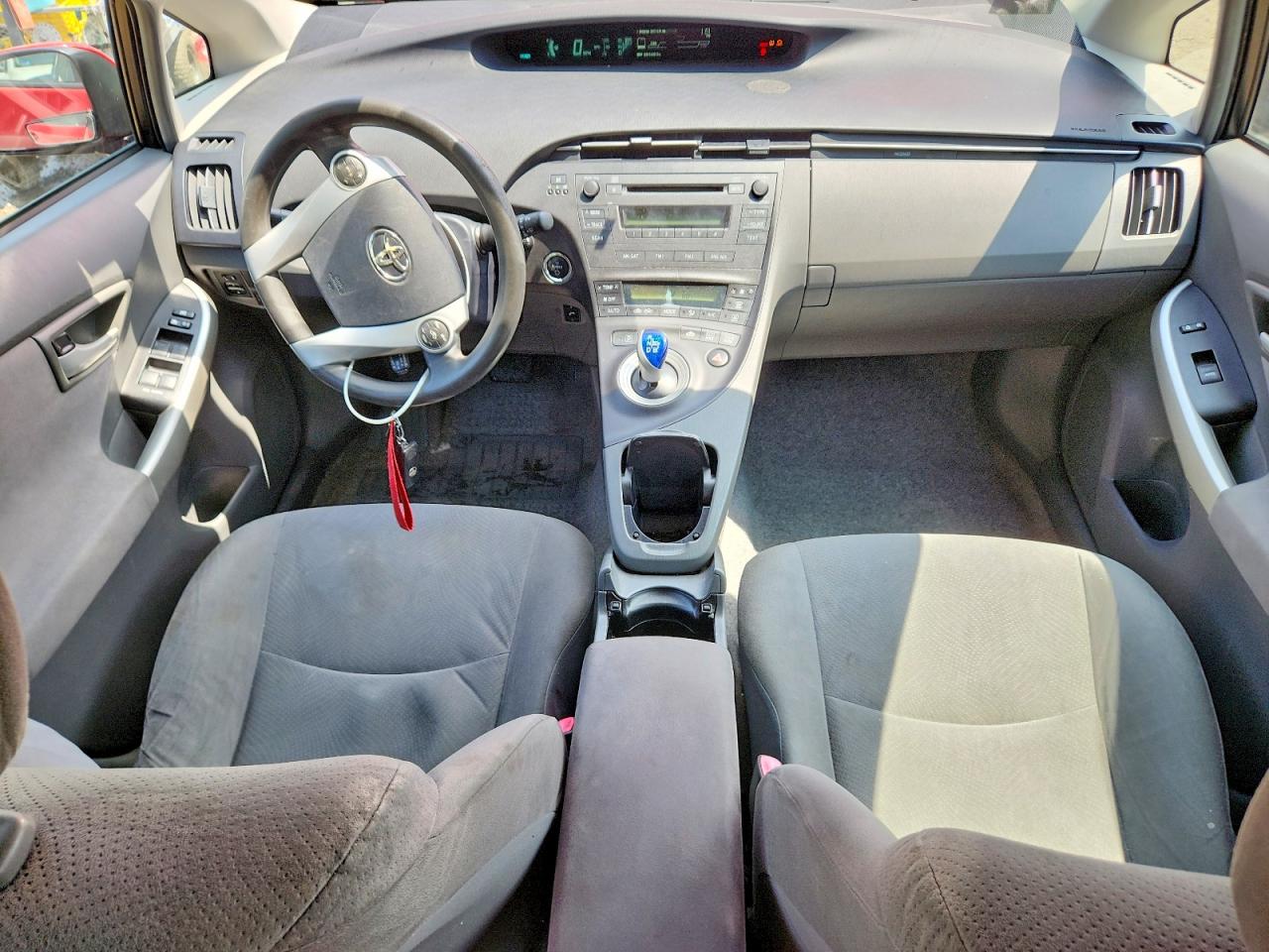 2010 Toyota Prius Ii Red vin: JTDKN3DUXA0004227