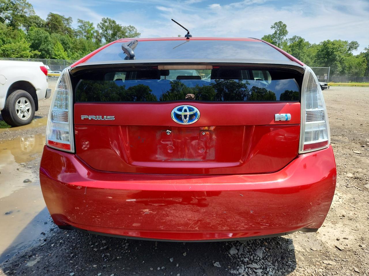 2010 Toyota Prius Ii Red vin: JTDKN3DUXA0004227