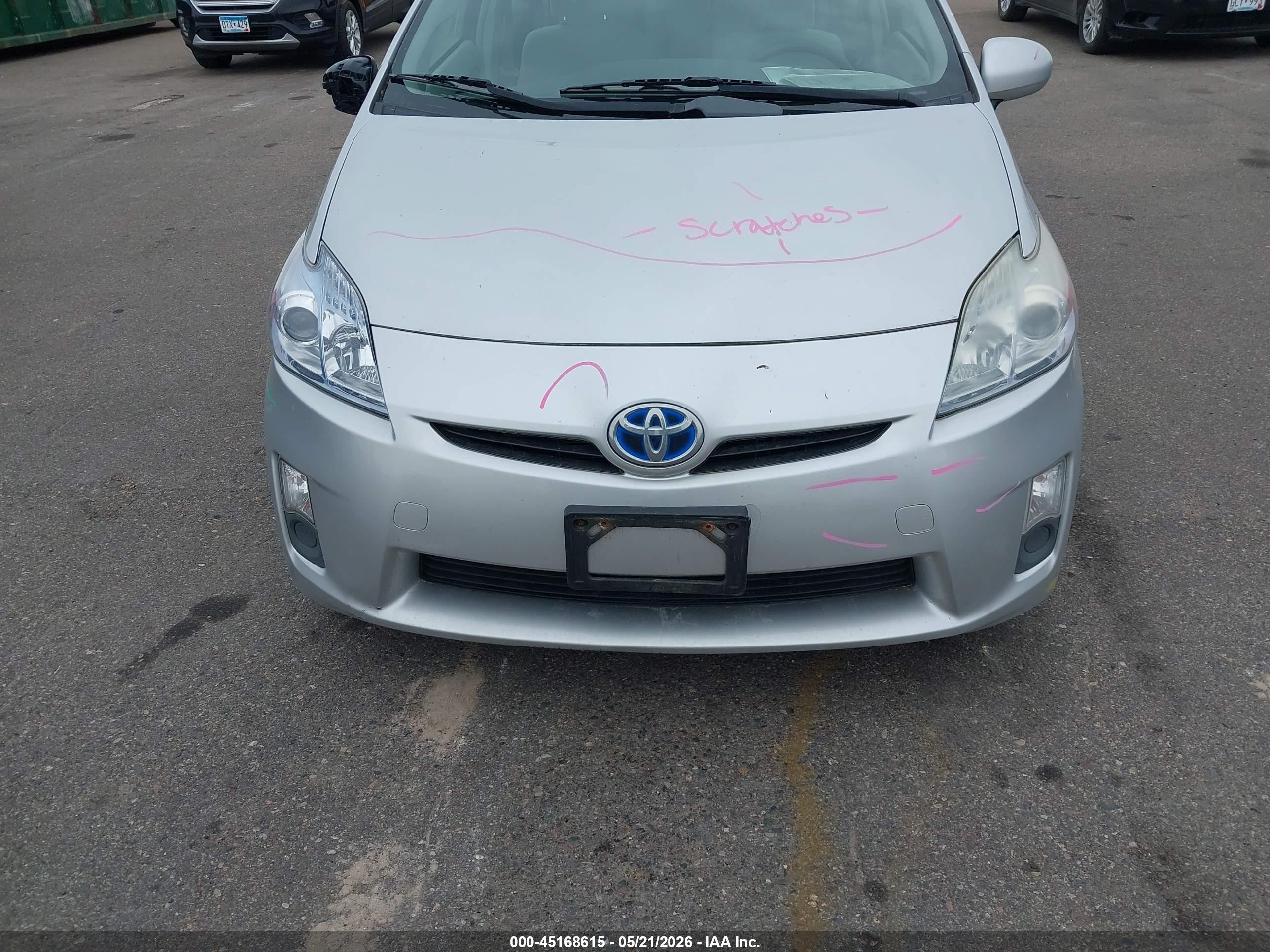 2010 Toyota Prius Iii Silver vin: JTDKN3DUXA0004471
