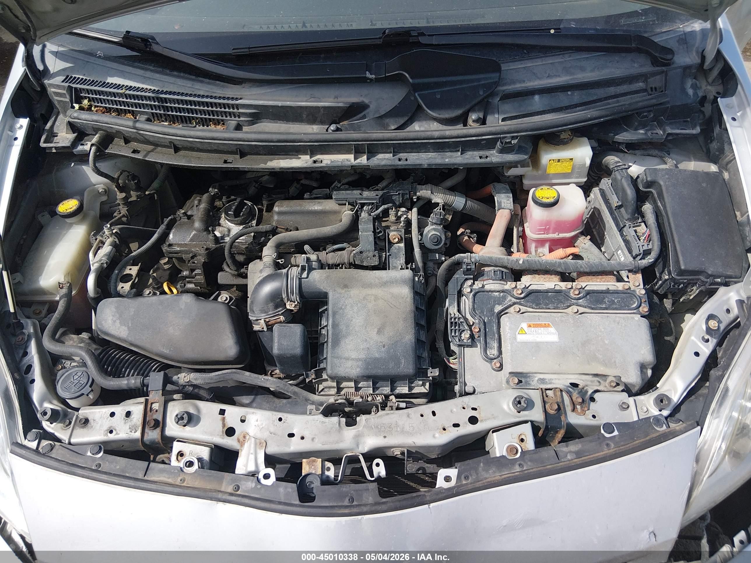 2010 Toyota Prius Iii Серебряный vin: JTDKN3DUXA0006480