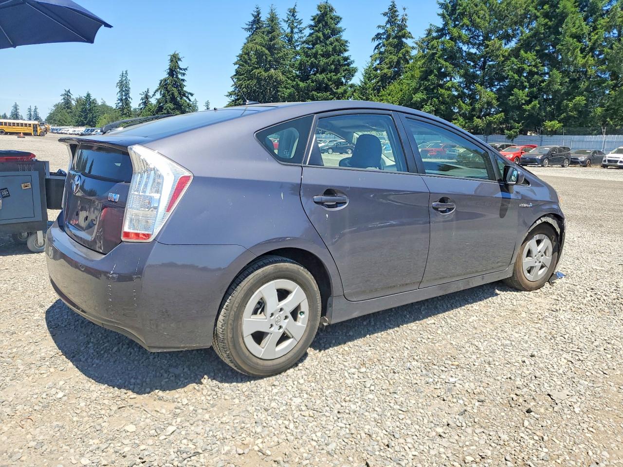 2010 Toyota Prius Iii Charcoal vin: JTDKN3DUXA0023327