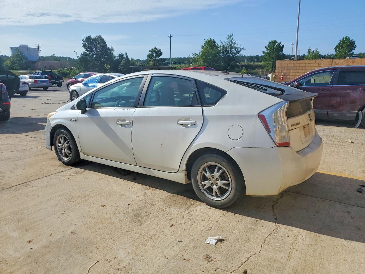 2010 Toyota Prius Ii Белый vin: JTDKN3DUXA0038121