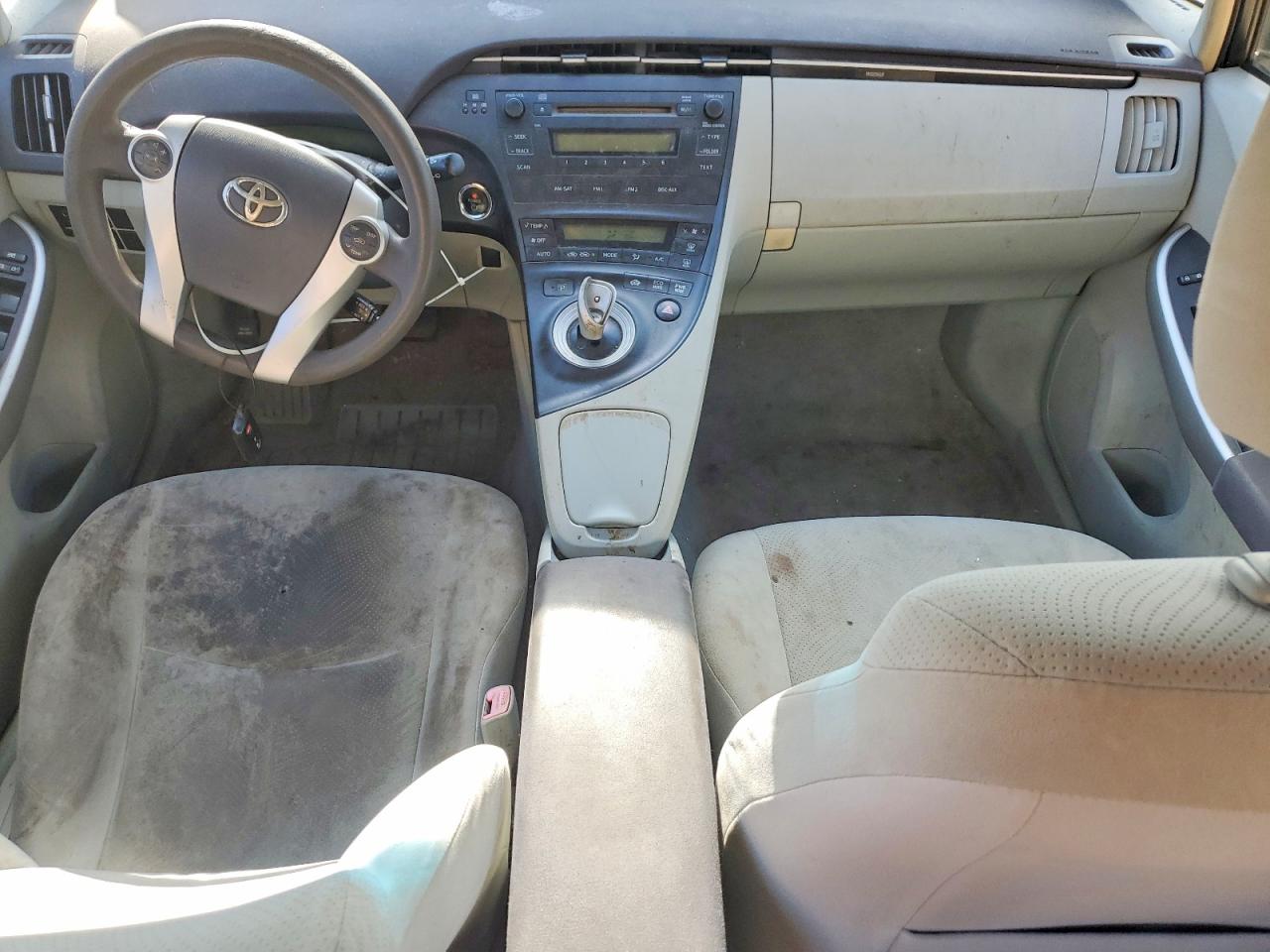 2010 Toyota Prius Ii Белый vin: JTDKN3DUXA0038121