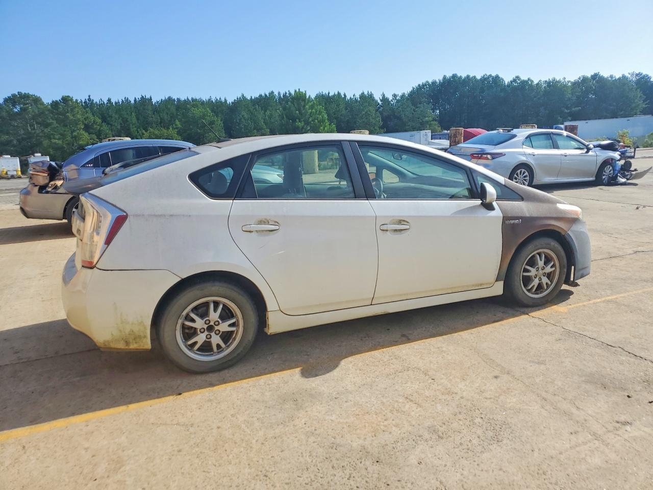 2010 Toyota Prius Ii Белый vin: JTDKN3DUXA0038121
