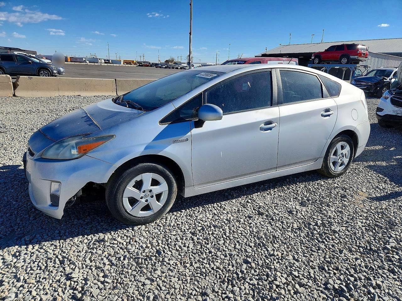 2010 Toyota Prius Ii Silver vin: JTDKN3DUXA0041343