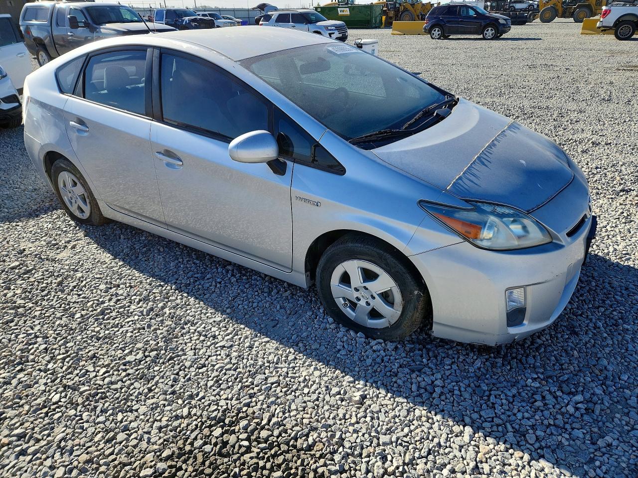 2010 Toyota Prius Ii Silver vin: JTDKN3DUXA0041343