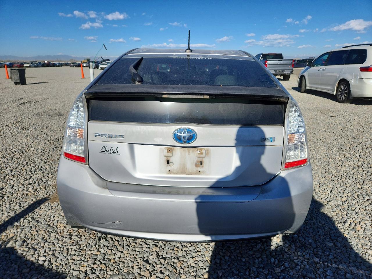 2010 Toyota Prius Ii Silver vin: JTDKN3DUXA0041343