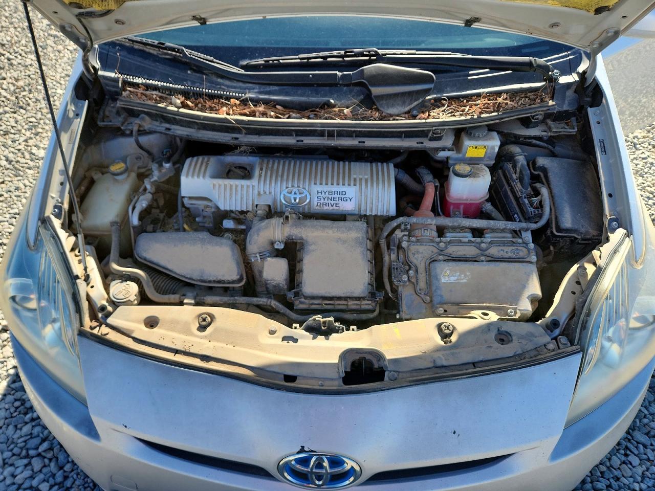 2010 Toyota Prius Ii Silver vin: JTDKN3DUXA0041343