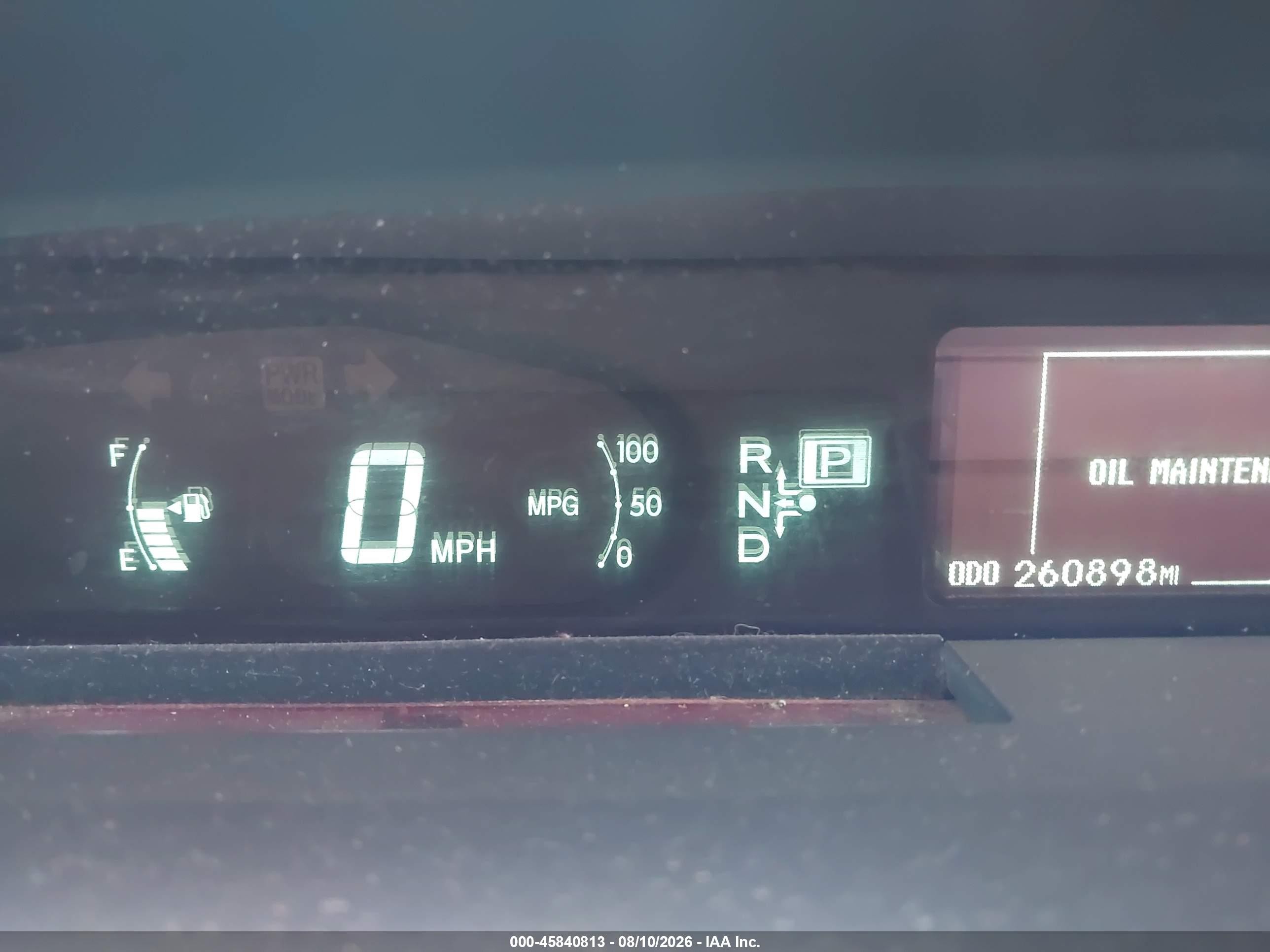 2010 Toyota Prius   Blue vin: JTDKN3DUXA0045795
