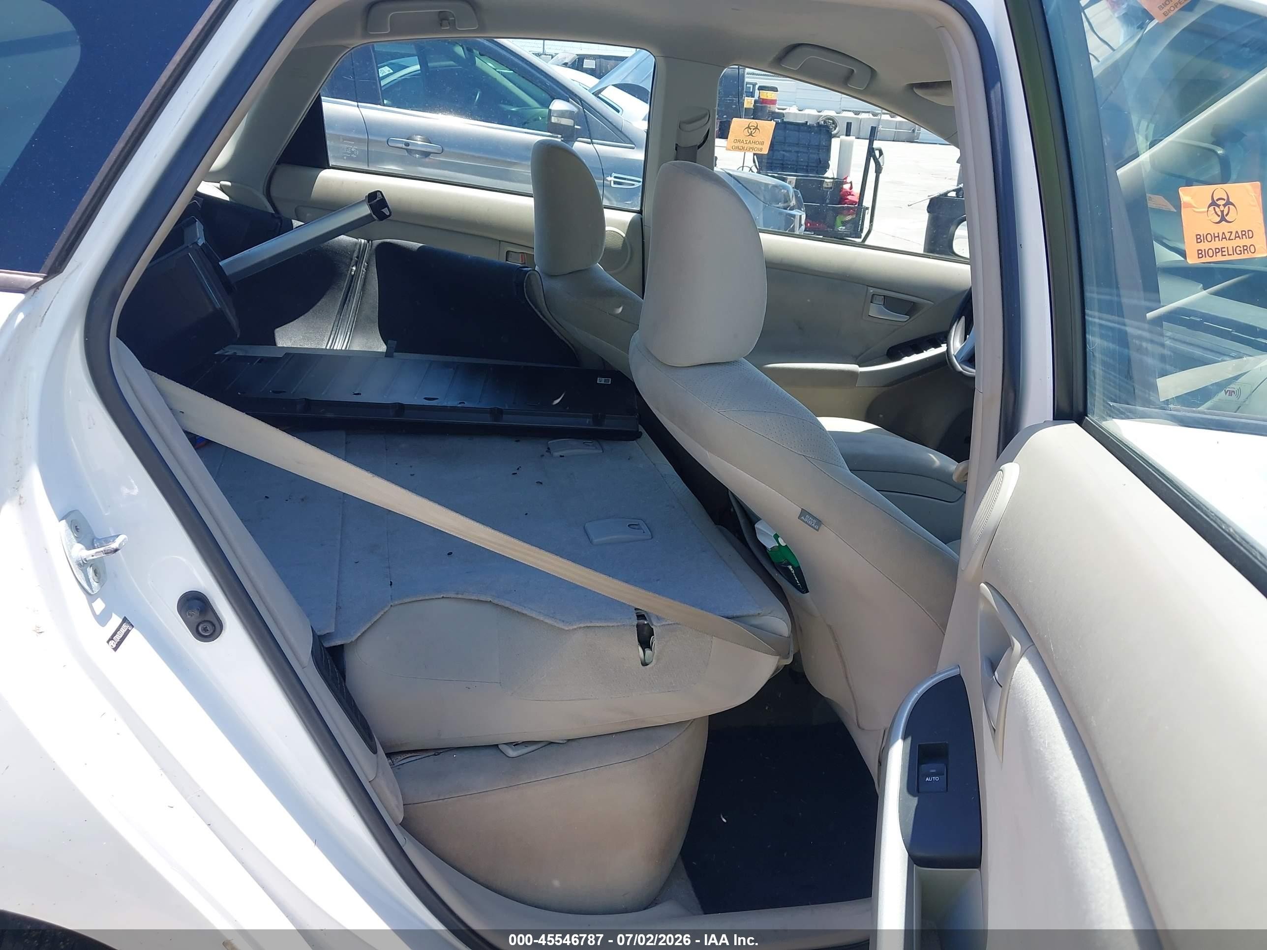 2010 Toyota Prius Iii Белый vin: JTDKN3DUXA0050205