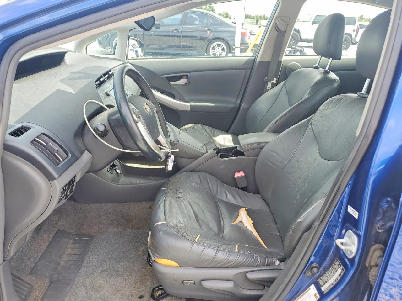 2010 Toyota Prius Iv Blue vin: JTDKN3DUXA0052665