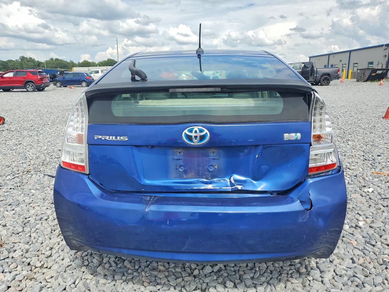 2010 Toyota Prius Iv Blue vin: JTDKN3DUXA0052665
