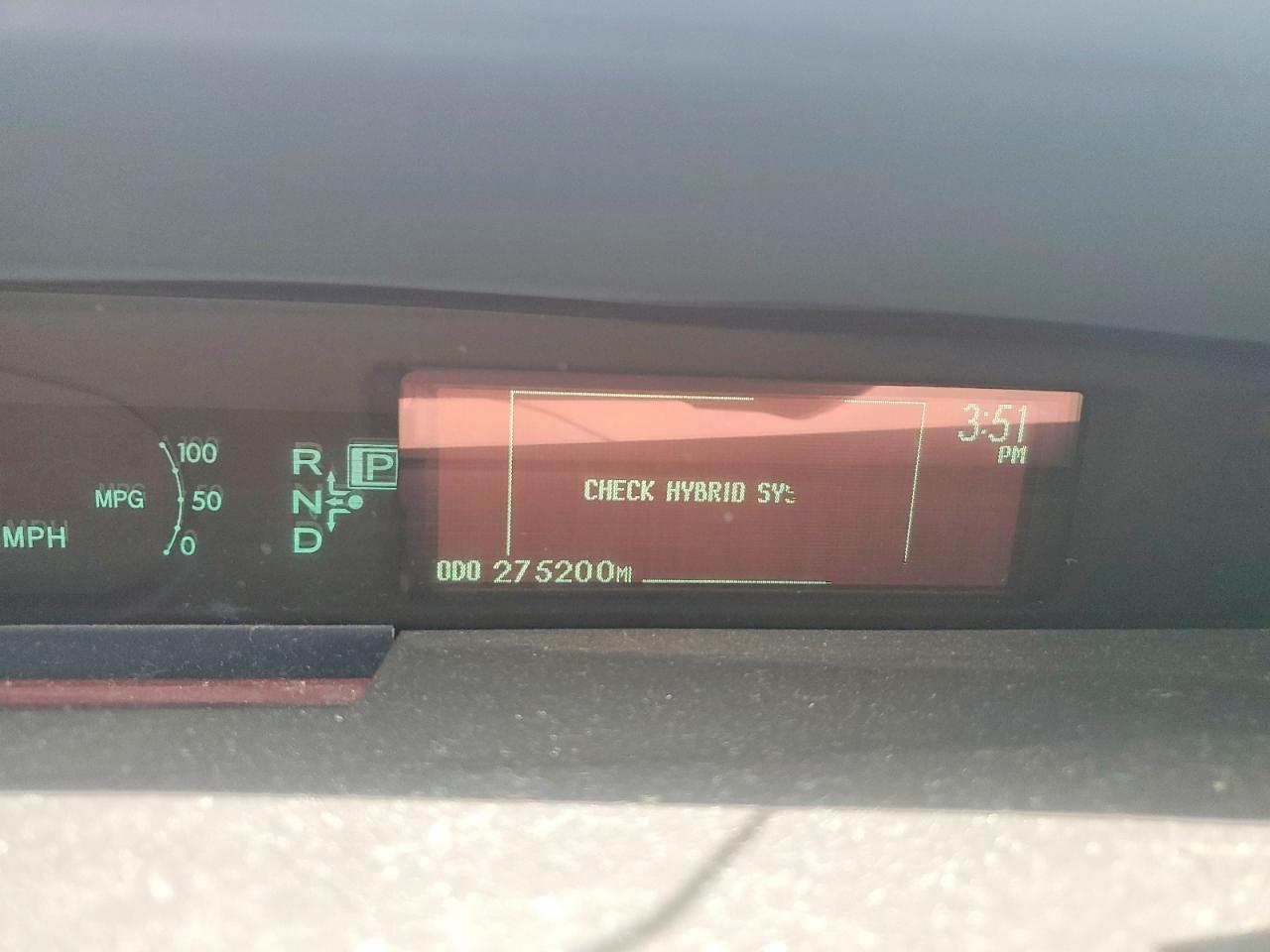 2010 Toyota Prius Iv Blue vin: JTDKN3DUXA0052665