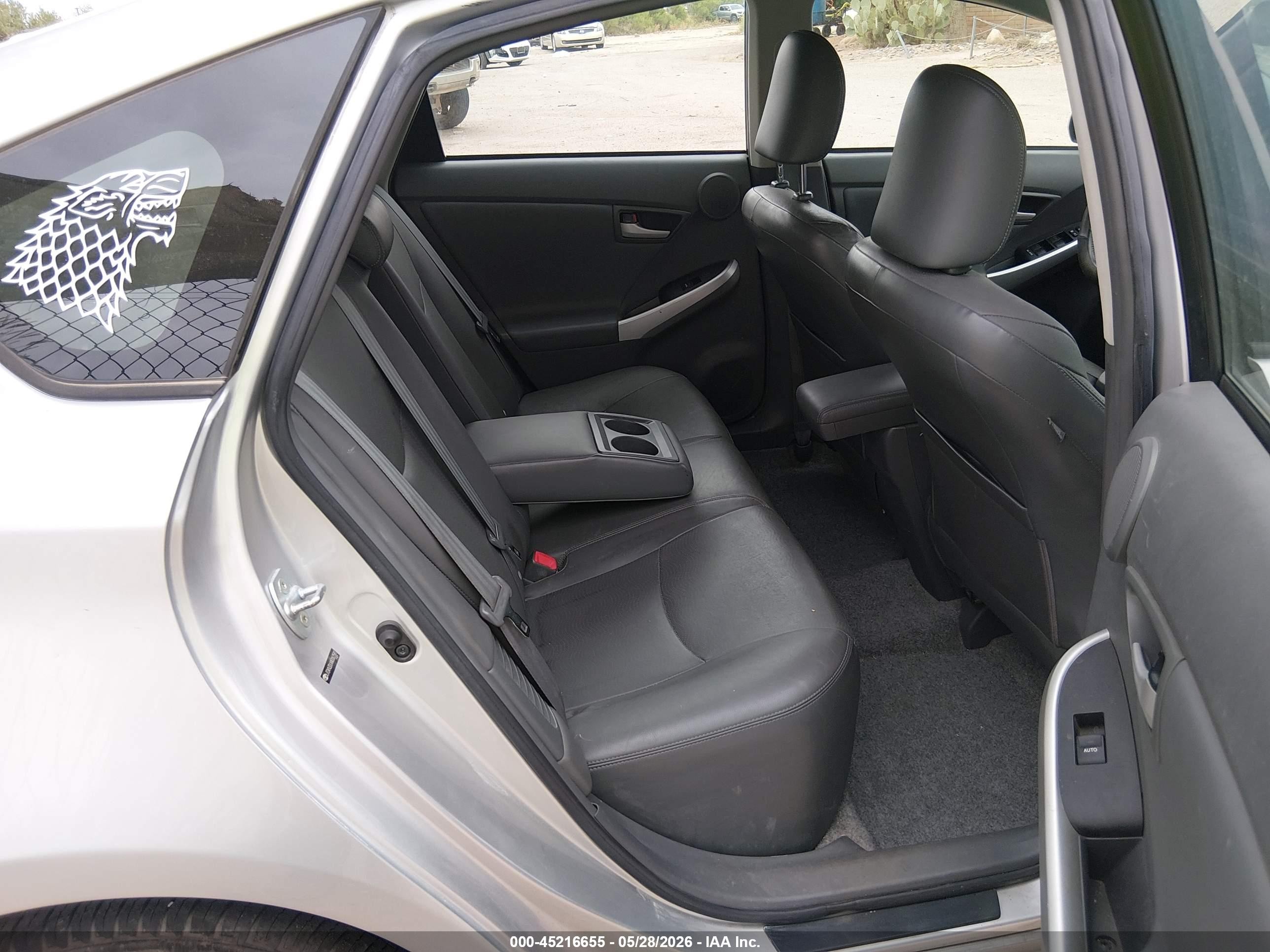 2010 Toyota Prius Iv Silver vin: JTDKN3DUXA0062581
