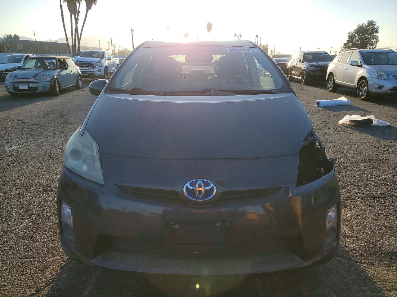 2010 Toyota Prius Ii Gray vin: JTDKN3DUXA0063620