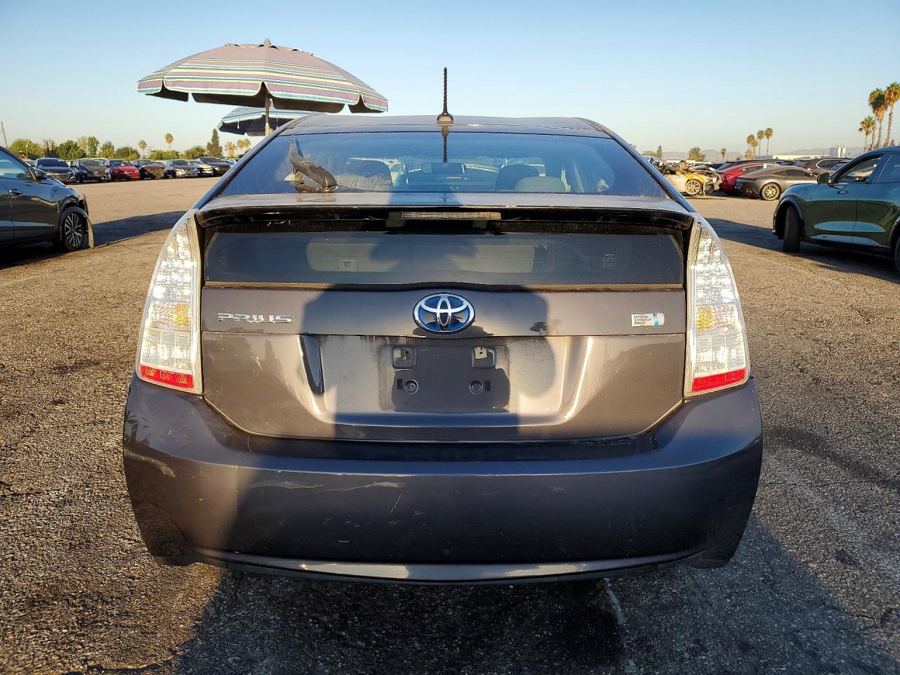 2010 Toyota Prius Ii Gray vin: JTDKN3DUXA0063620