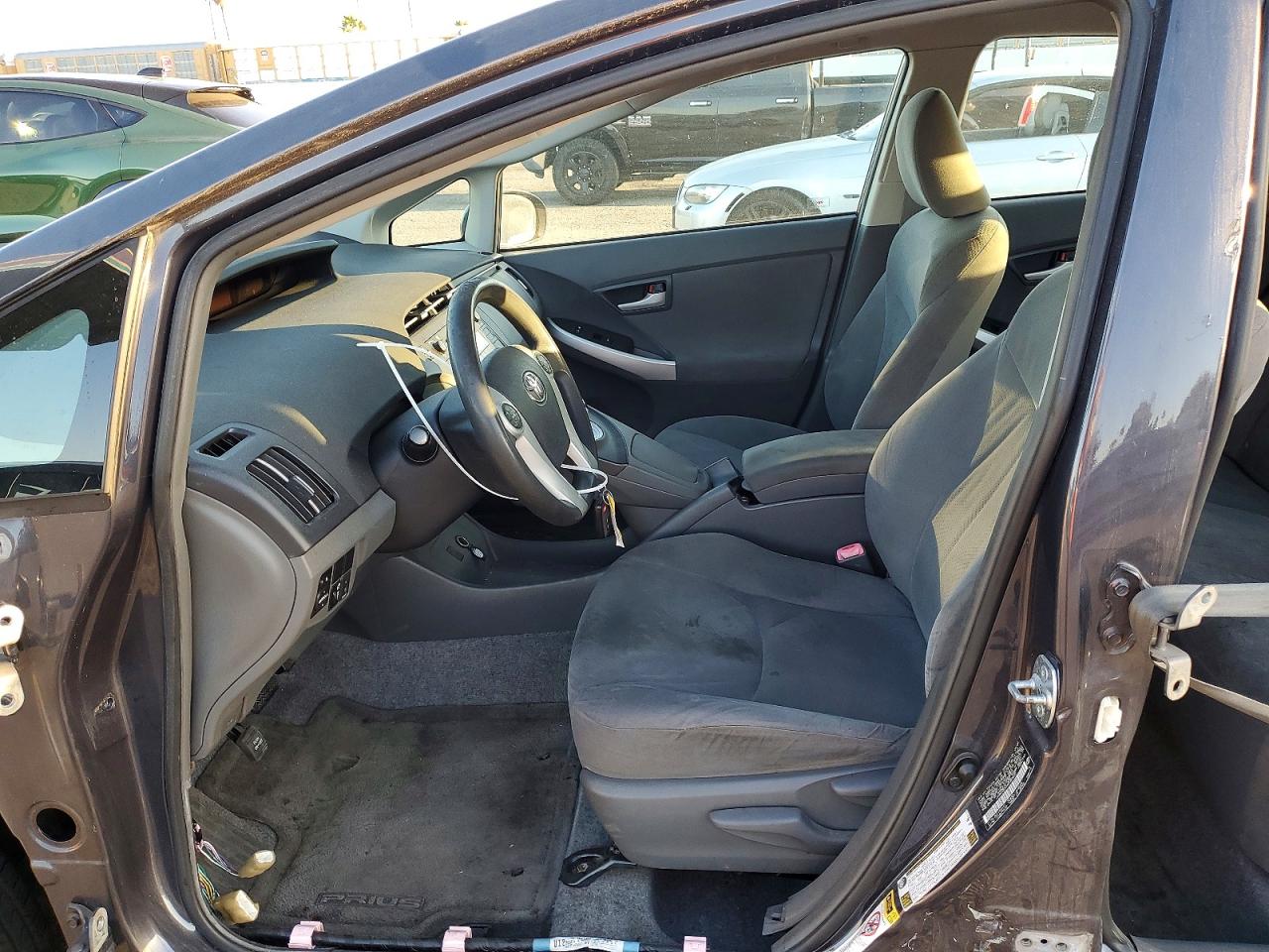 2010 Toyota Prius Ii Gray vin: JTDKN3DUXA0063620