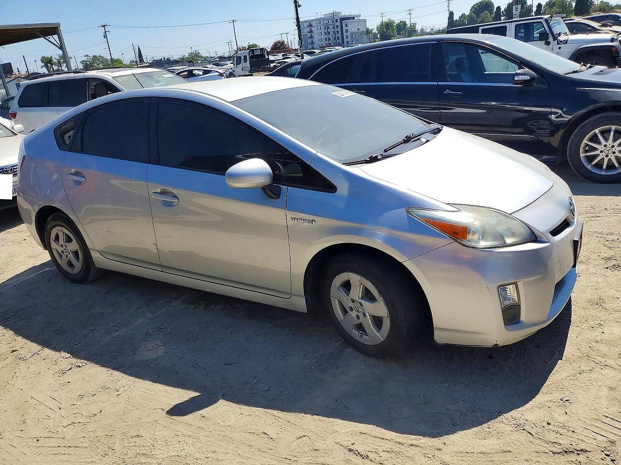 2010 Toyota Prius Ii Silver vin: JTDKN3DUXA0063729
