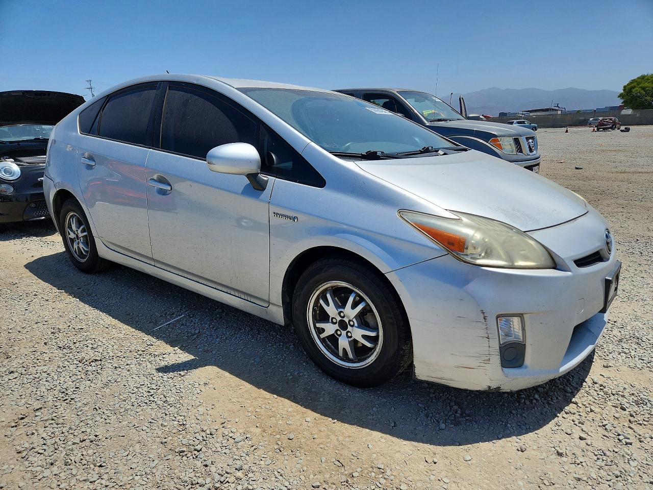 2010 Toyota Prius Ii Silver vin: JTDKN3DUXA0069563