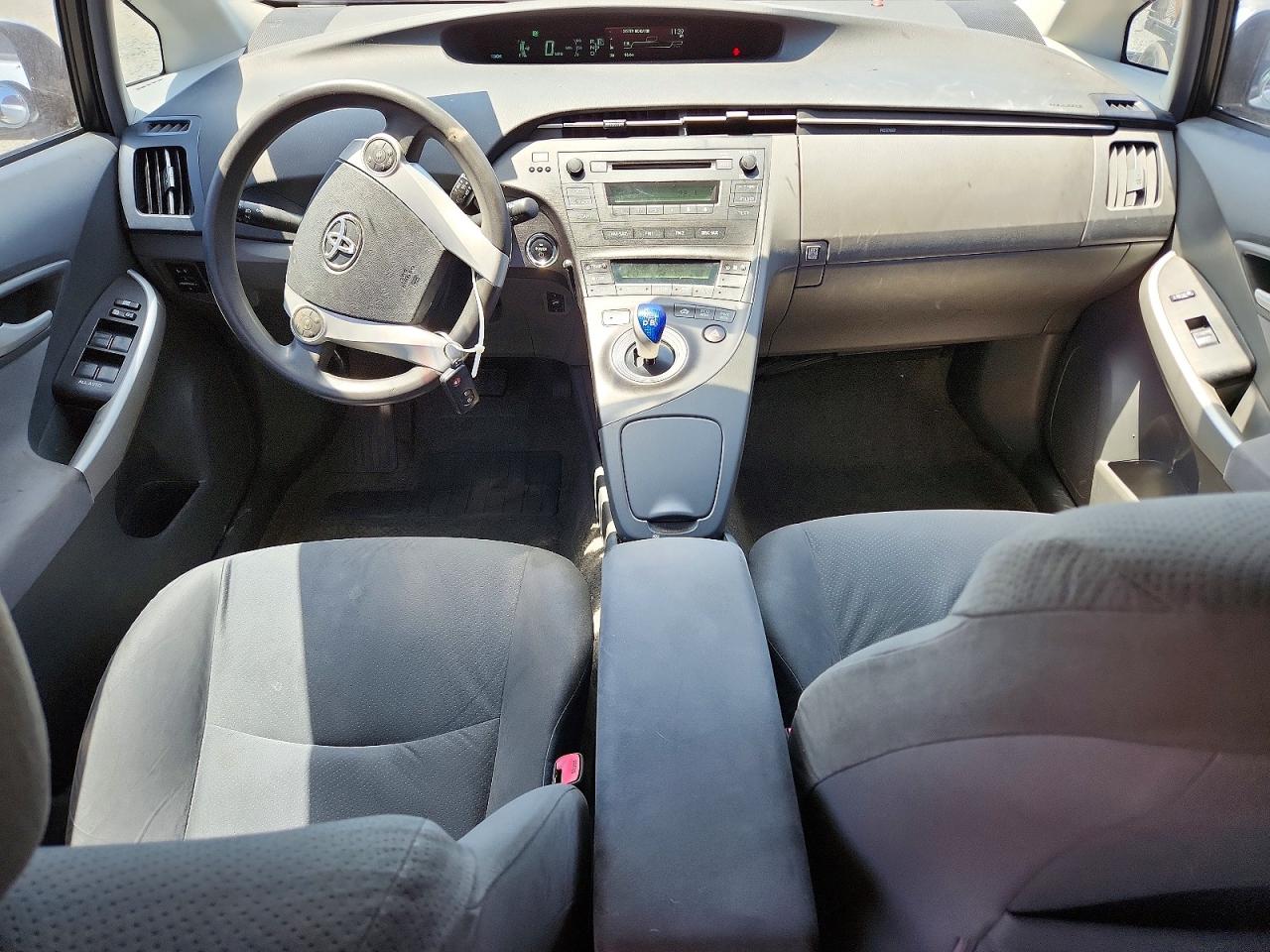 2010 Toyota Prius Ii Silver vin: JTDKN3DUXA0069563