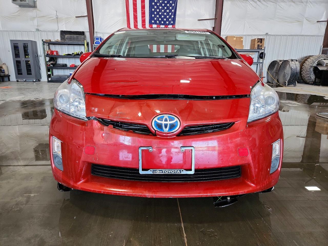 2010 Toyota Prius Iii Maroon vin: JTDKN3DUXA0076934