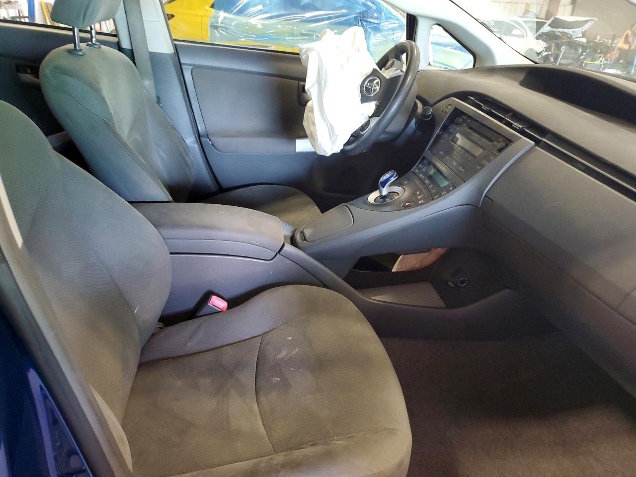 2010 Toyota Prius Ii Blue vin: JTDKN3DUXA0079705