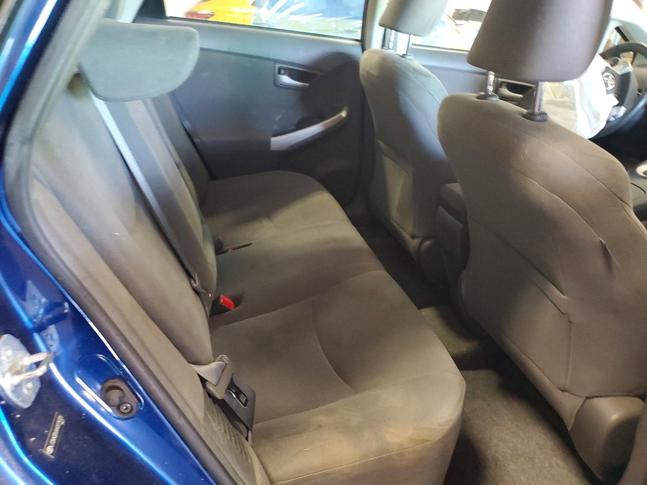 2010 Toyota Prius Ii Blue vin: JTDKN3DUXA0079705