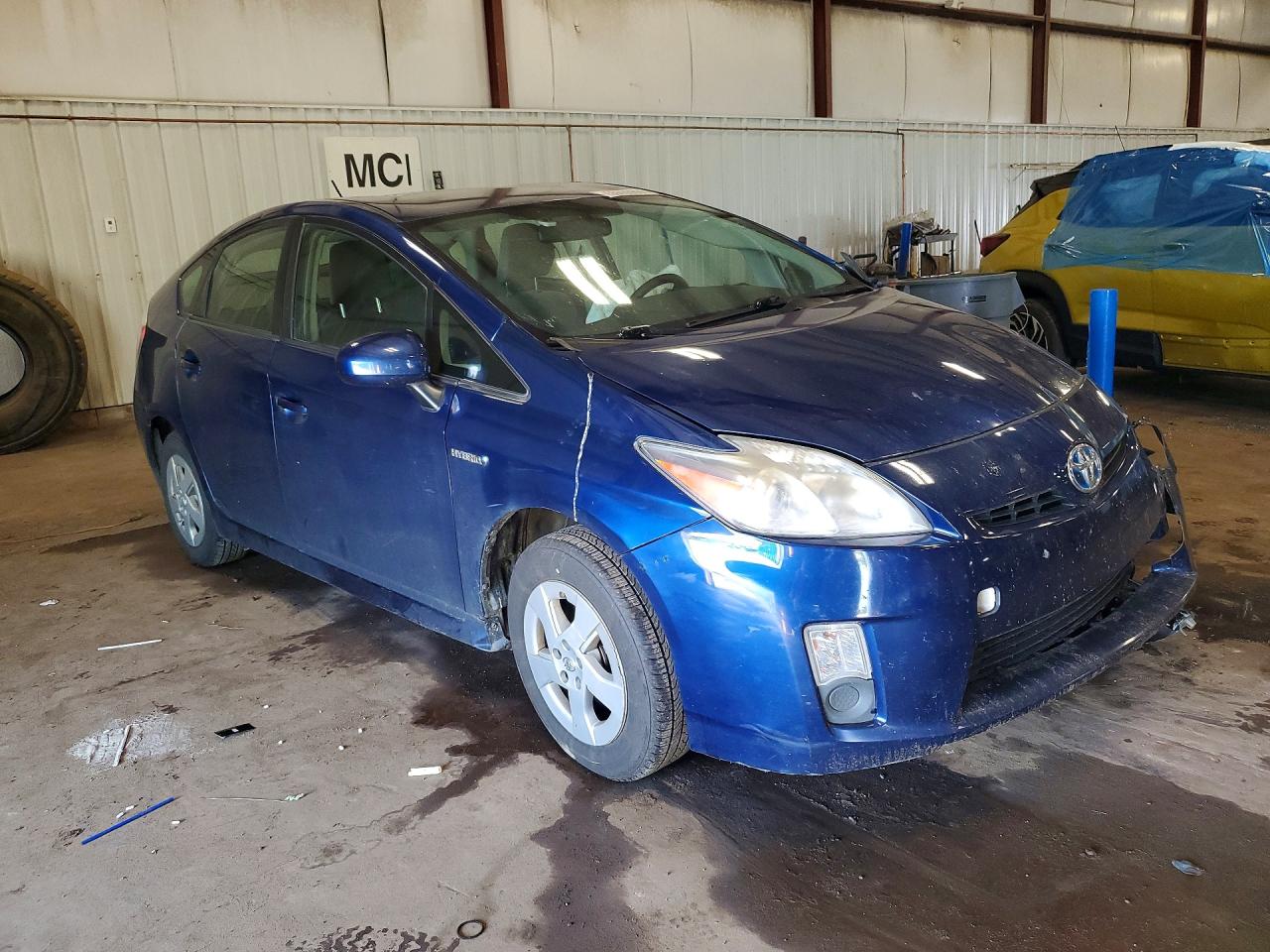 2010 Toyota Prius Ii Blue vin: JTDKN3DUXA0079705