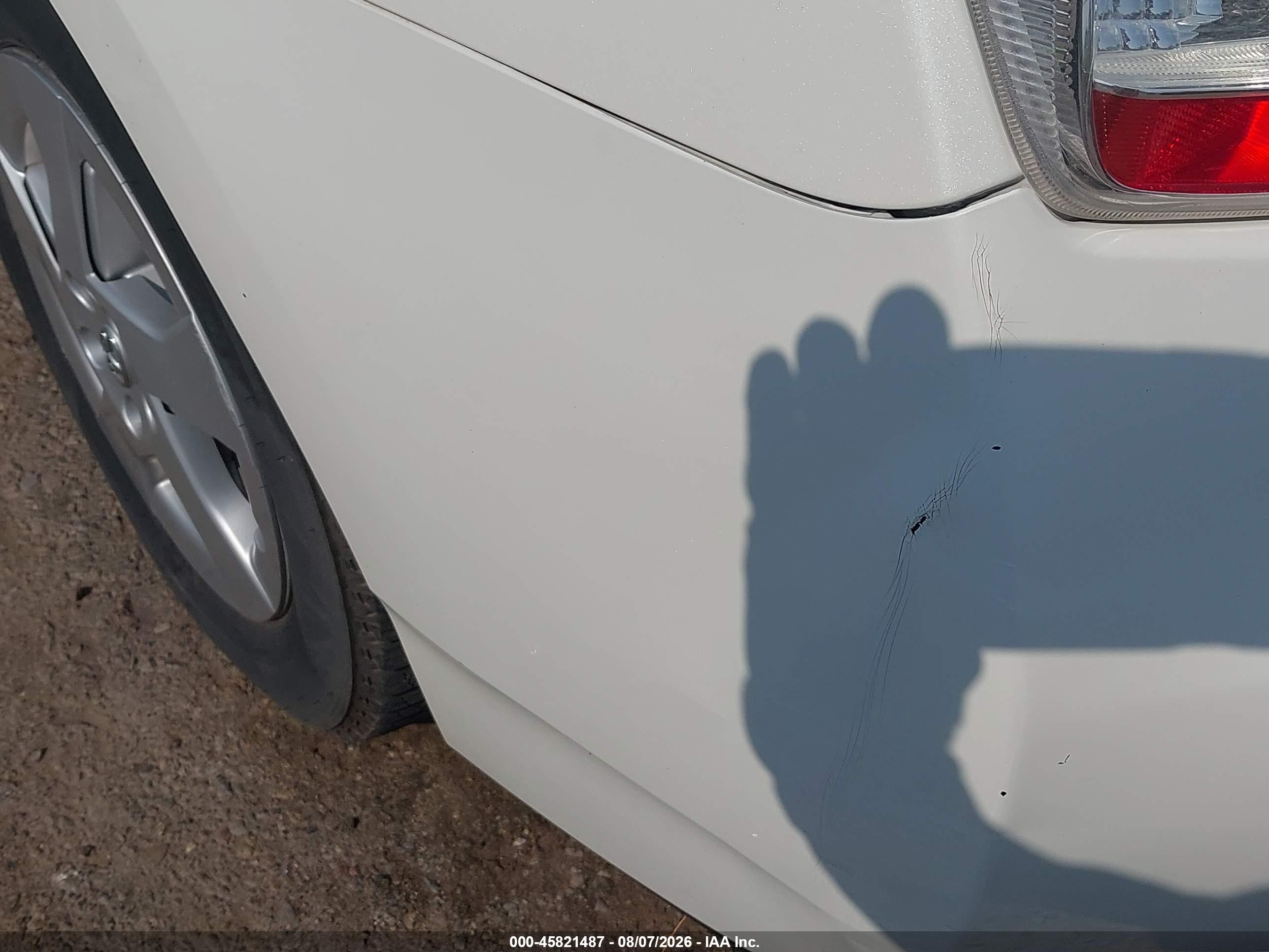 2010 Toyota Prius Ii White vin: JTDKN3DUXA0086623