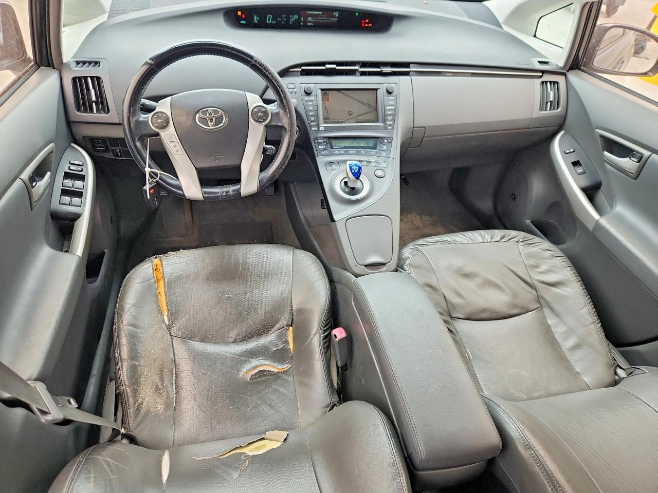 2010 Toyota Prius Iv Black vin: JTDKN3DUXA0105638