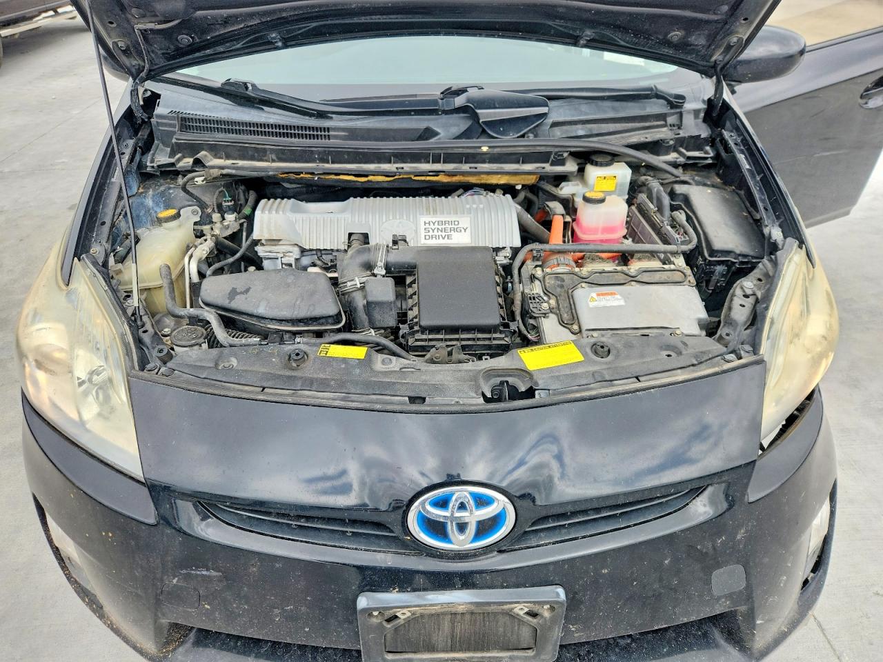 2010 Toyota Prius Iv Black vin: JTDKN3DUXA0105638