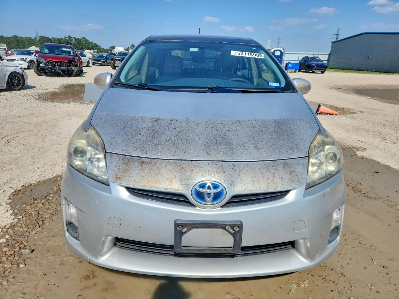 2010 Toyota Prius Iv Silver vin: JTDKN3DUXA0114632