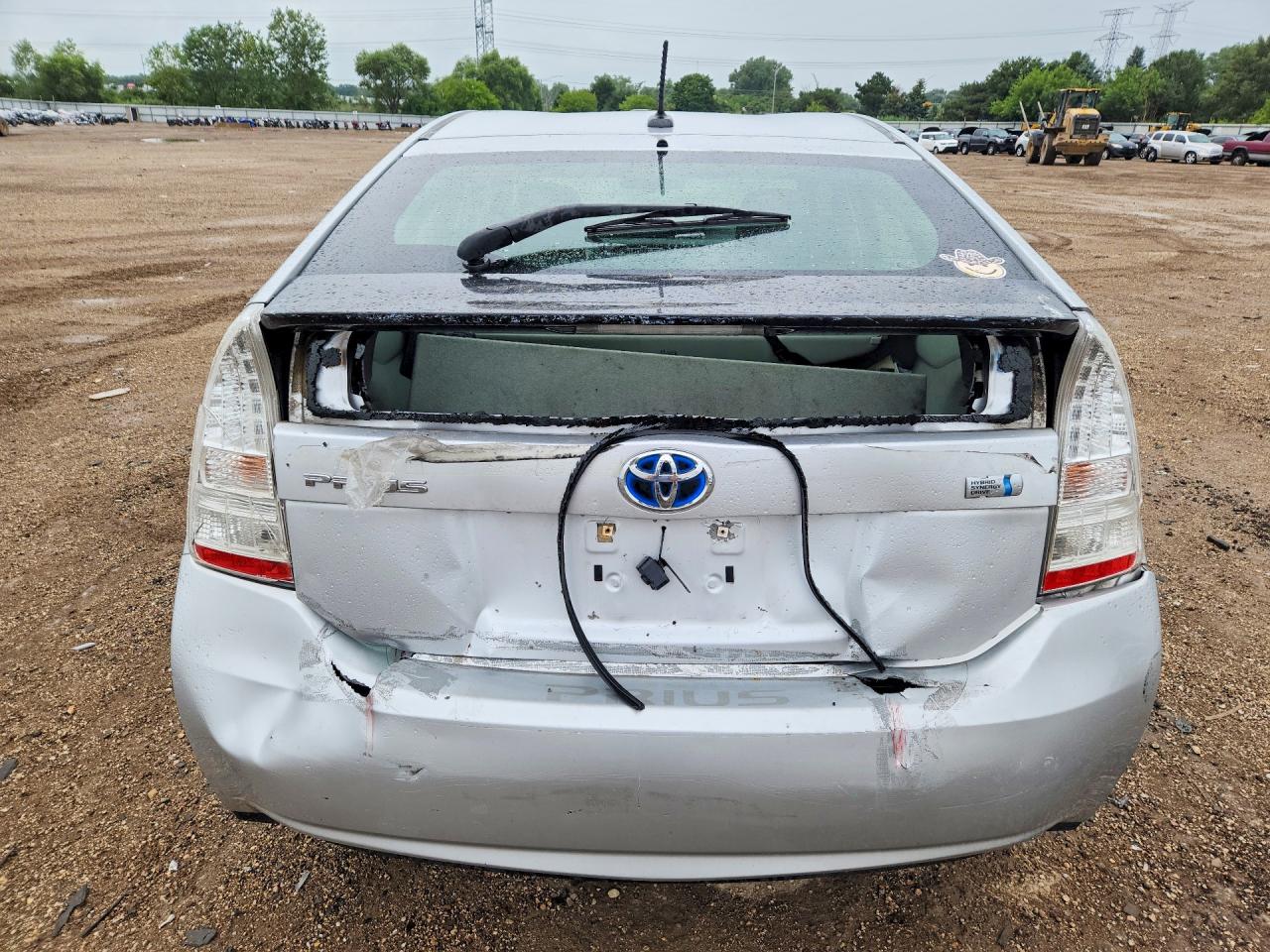 2010 Toyota Prius Iii Silver vin: JTDKN3DUXA0125002