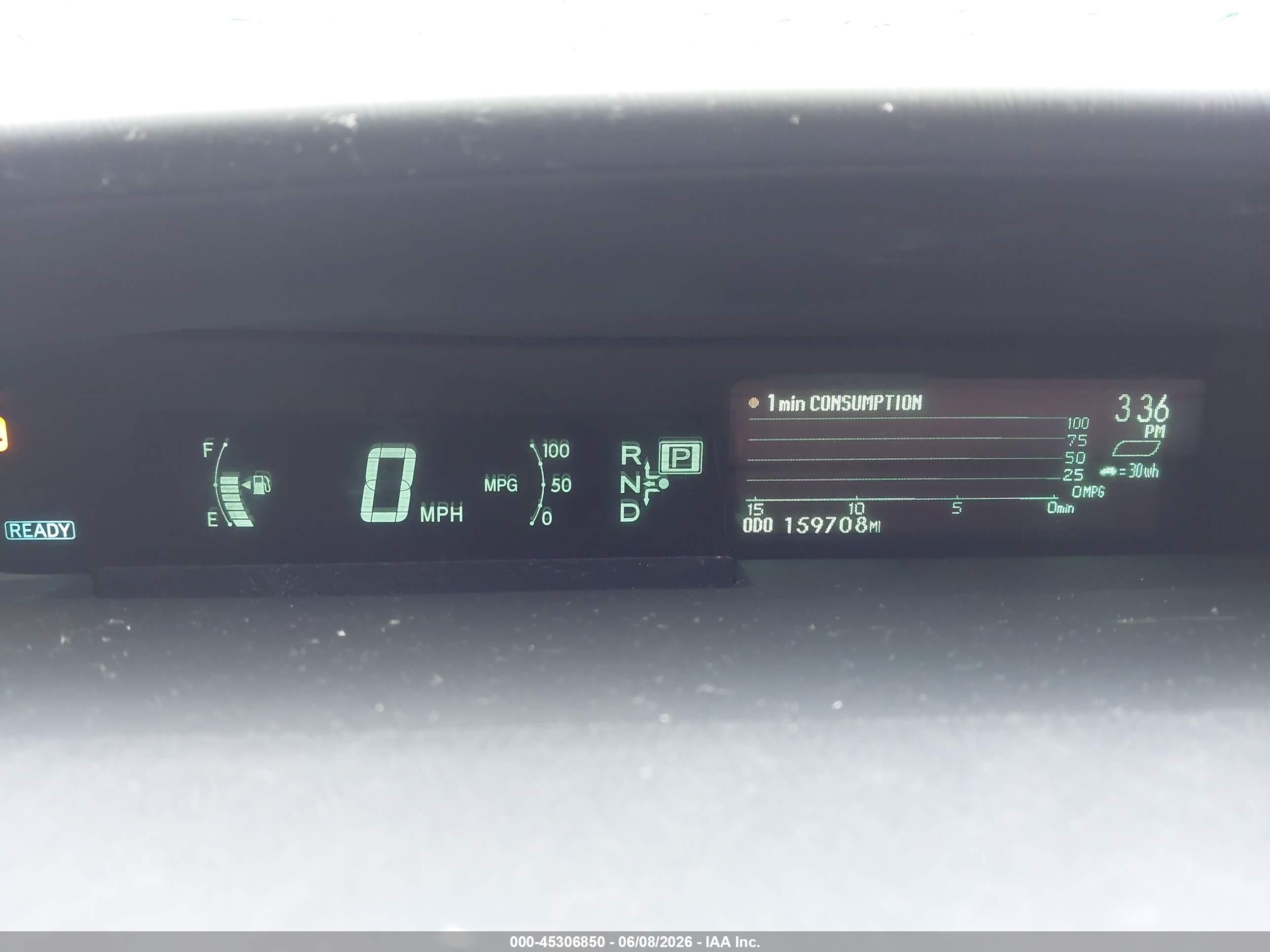2010 Toyota Prius Ii Blue vin: JTDKN3DUXA0130765