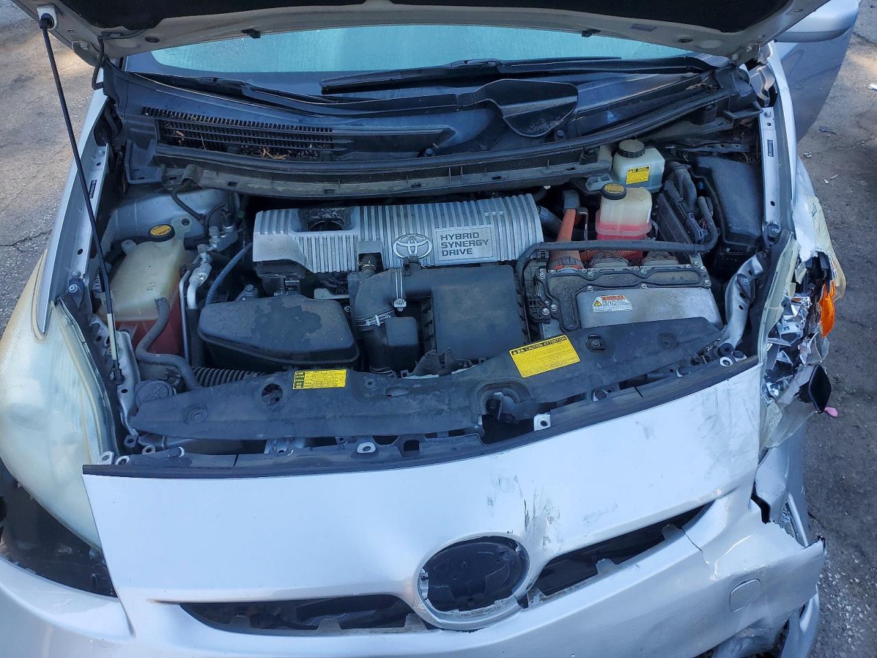 2010 Toyota Prius Iii Silver vin: JTDKN3DUXA0133410