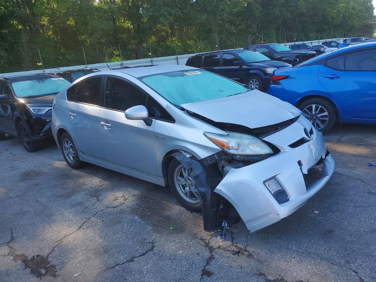 2010 Toyota Prius Iii Silver vin: JTDKN3DUXA0133410
