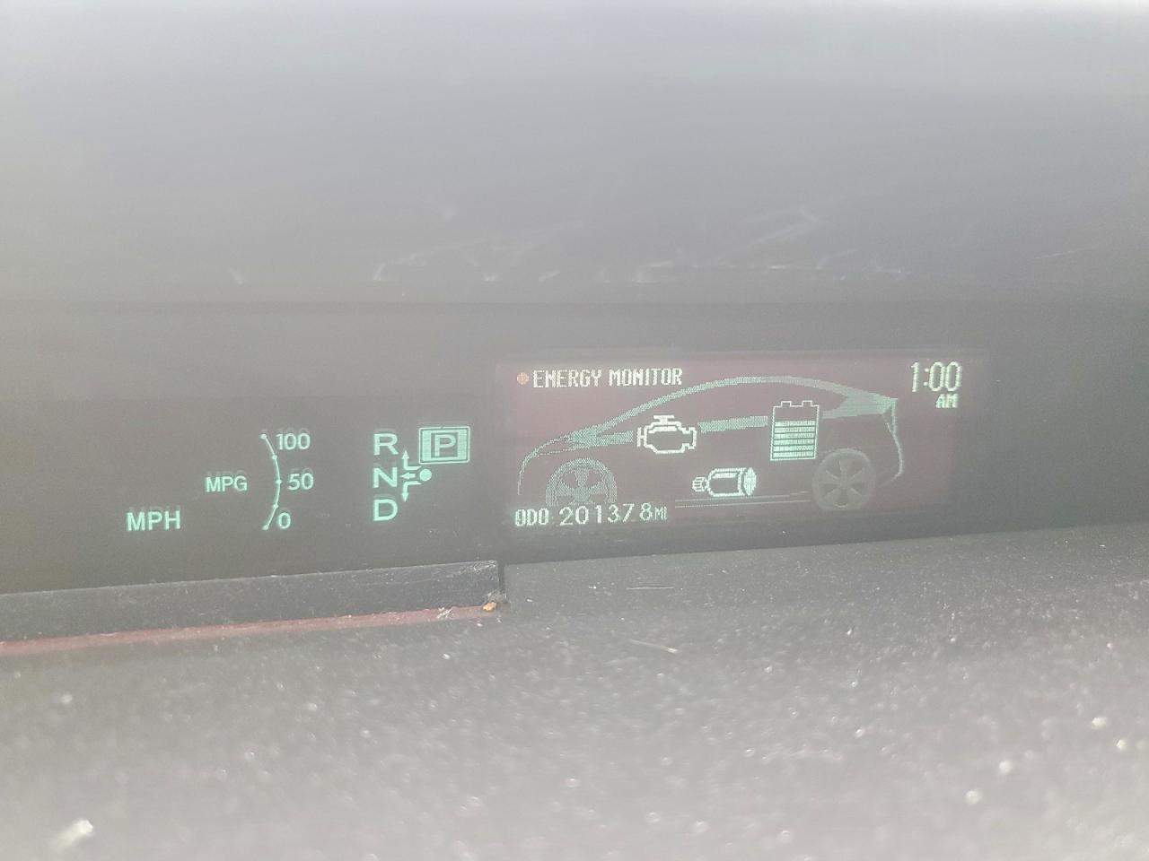 2010 Toyota Prius Iii Red vin: JTDKN3DUXA0139885