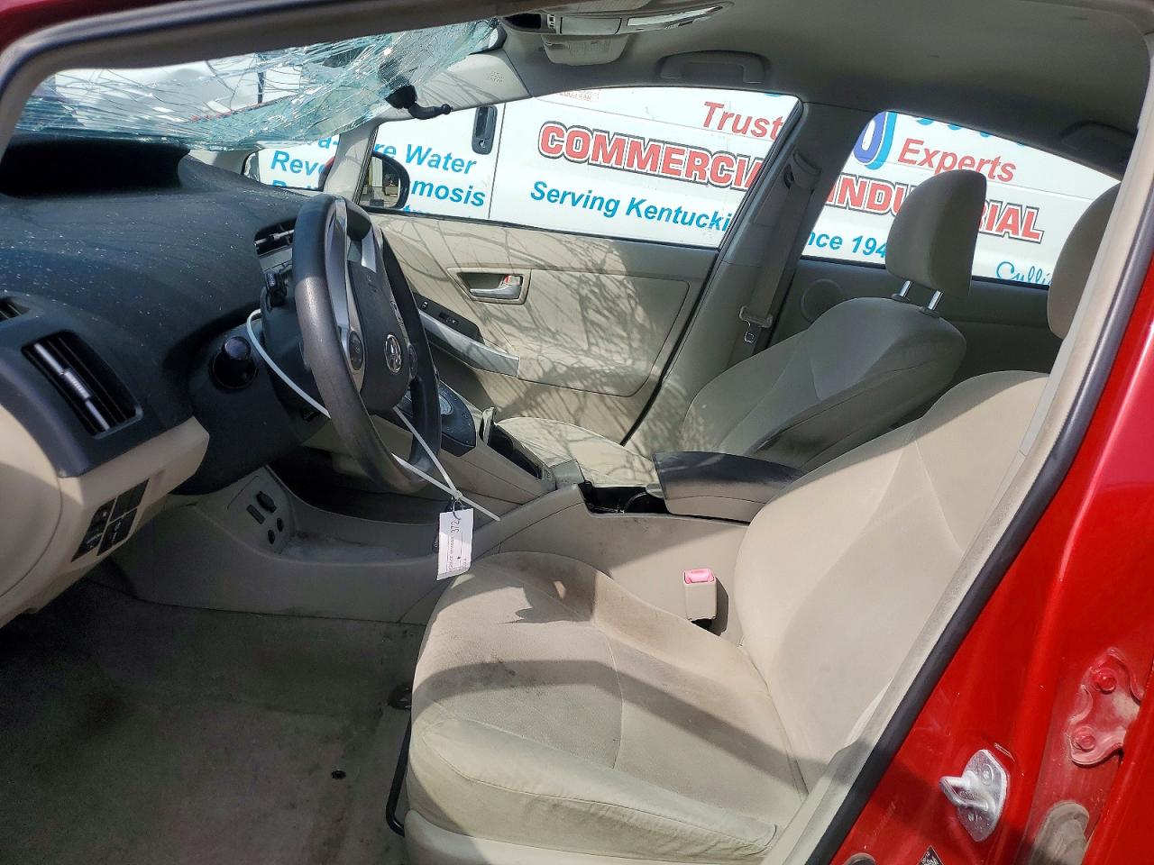 2010 Toyota Prius Iii Red vin: JTDKN3DUXA0139885