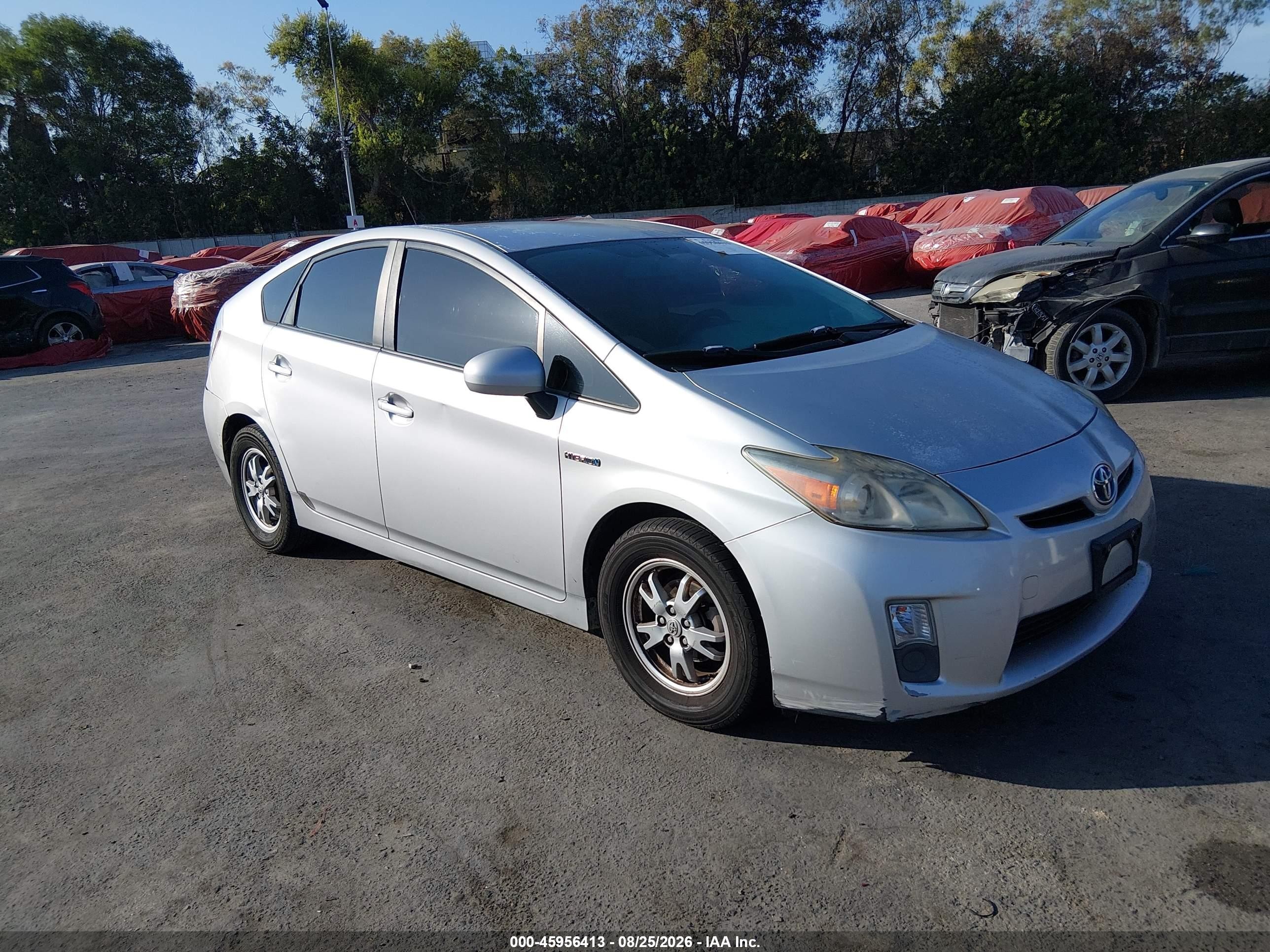 2010 Toyota Prius Iv Silver vin: JTDKN3DUXA0145332