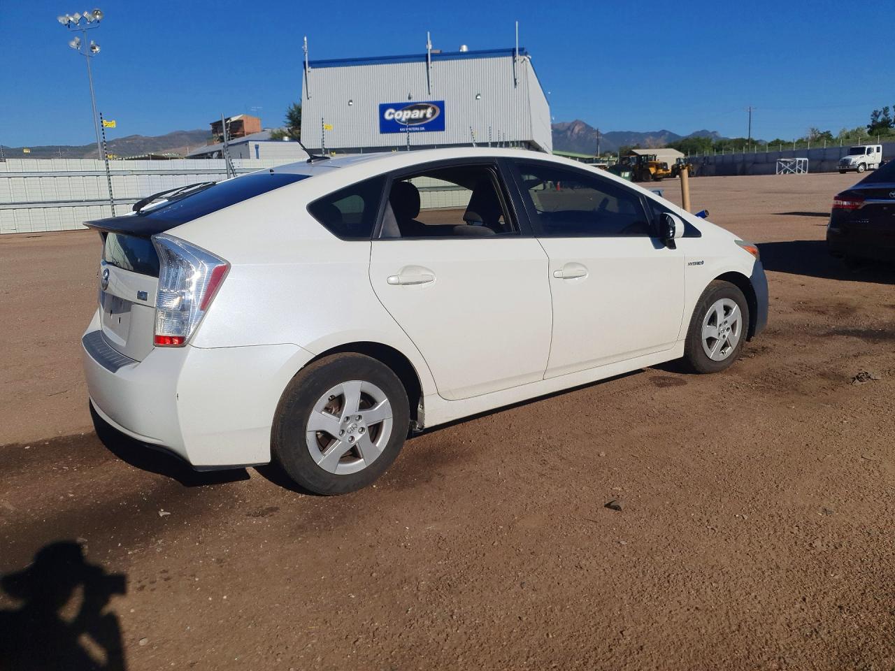 2010 Toyota Prius Ii White vin: JTDKN3DUXA0149154