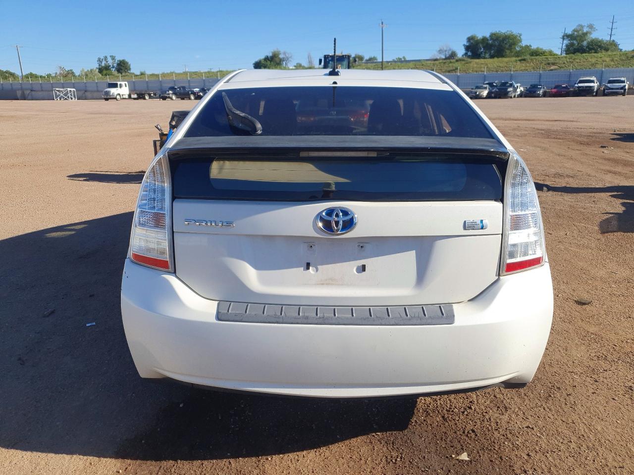 2010 Toyota Prius Ii White vin: JTDKN3DUXA0149154