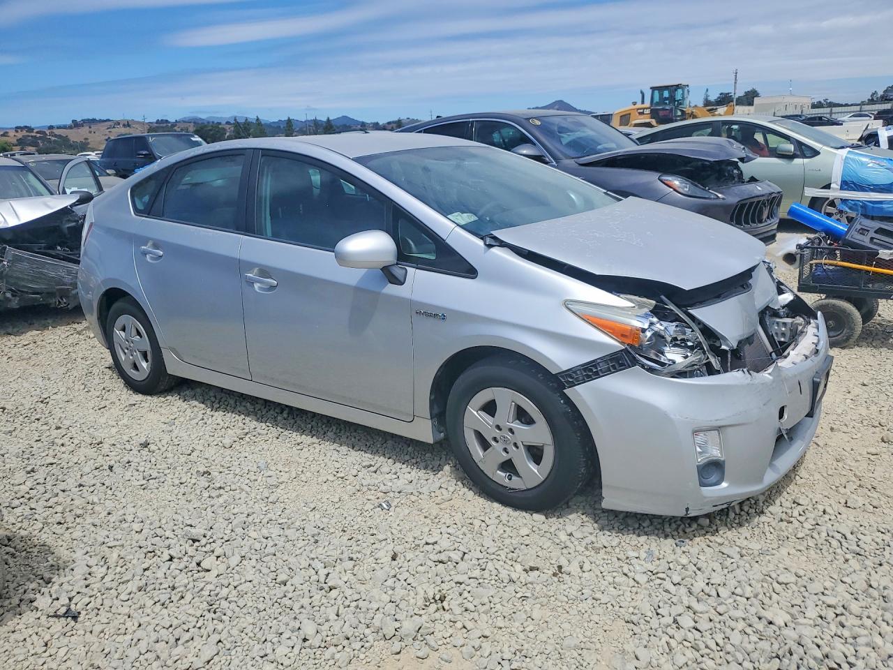 2010 Toyota Prius Ii Gray vin: JTDKN3DUXA0153625