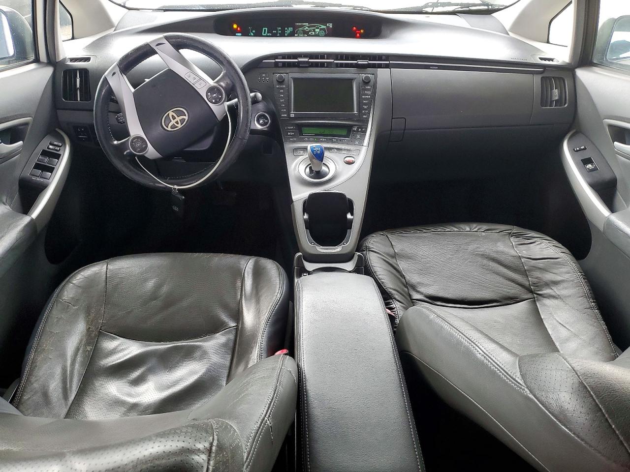 2010 Toyota Prius Iv White vin: JTDKN3DUXA0155150