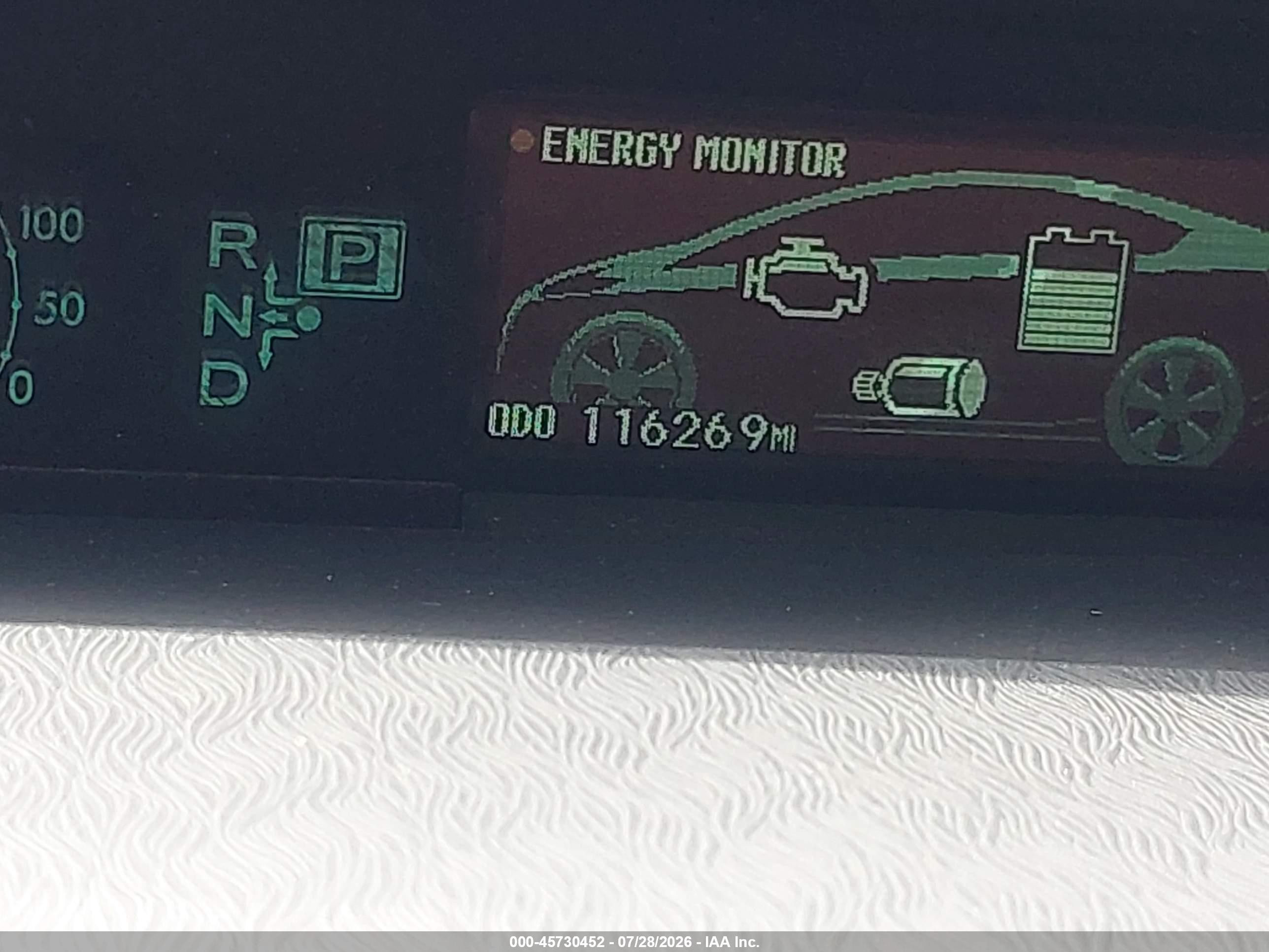 2010 Toyota Prius Iii Красный vin: JTDKN3DUXA0165578