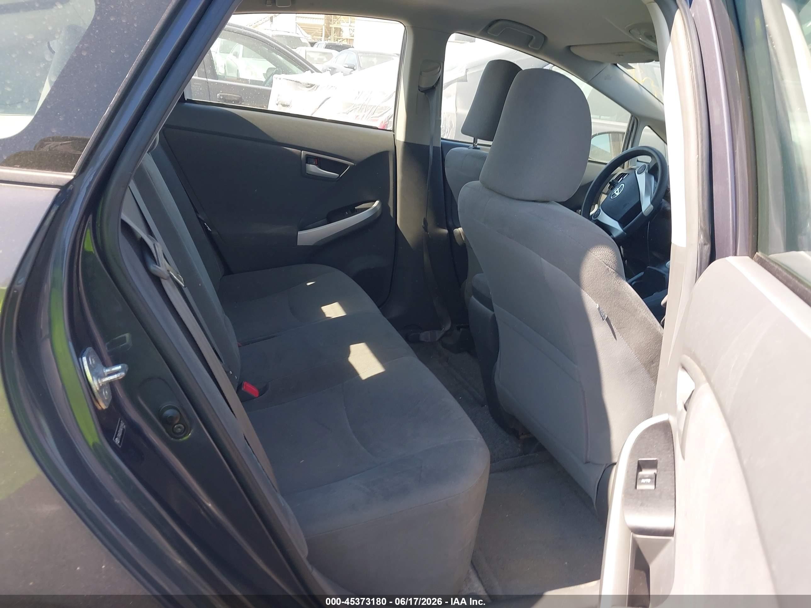 2010 Toyota Prius Ii Gray vin: JTDKN3DUXA0169632