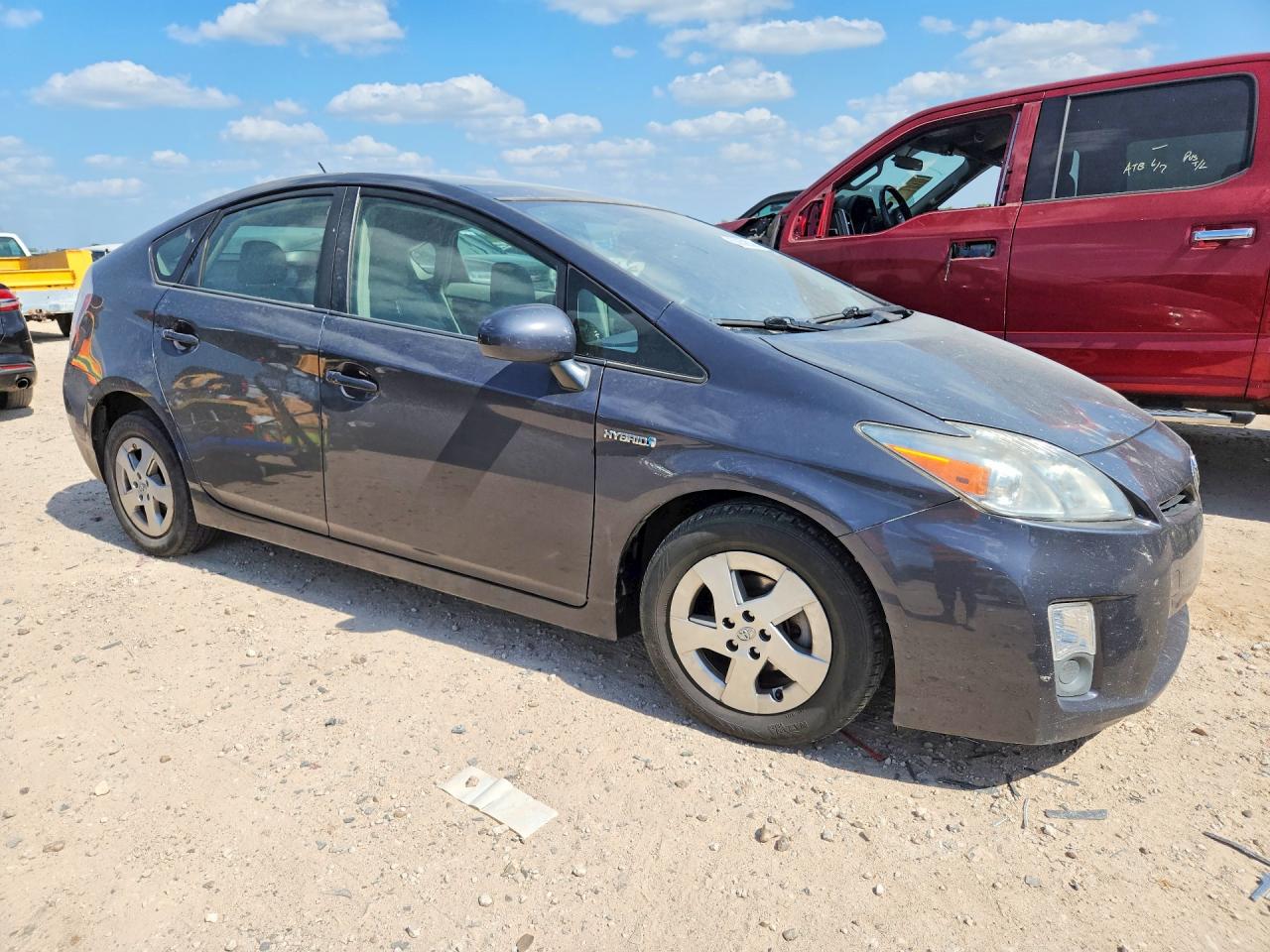2010 Toyota Prius Iii Gray vin: JTDKN3DUXA0171008