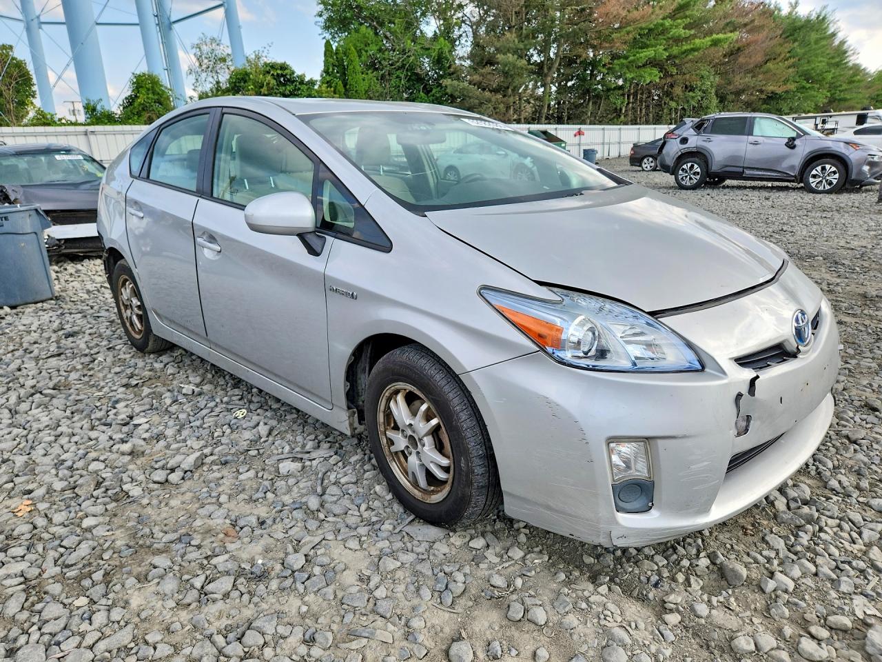 2010 Toyota Prius Ii Gray vin: JTDKN3DUXA0171865